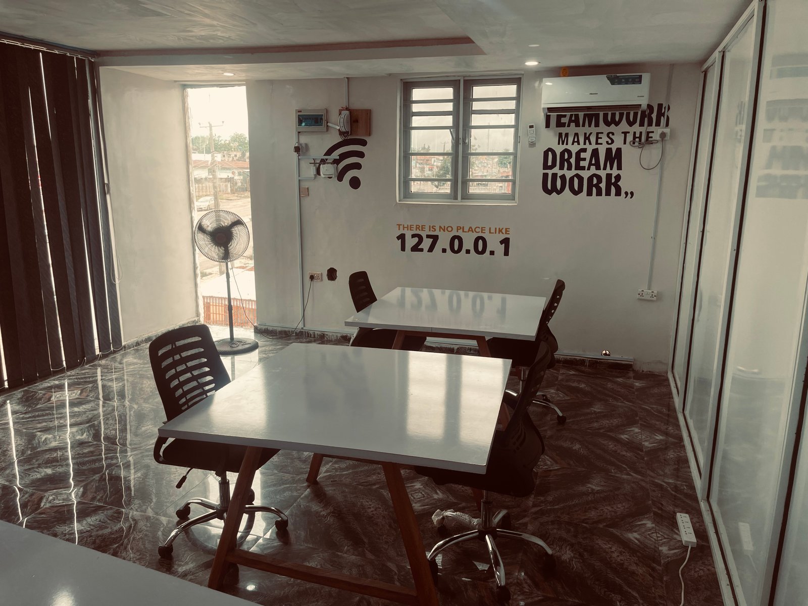 Comfortable lounge area with sofas