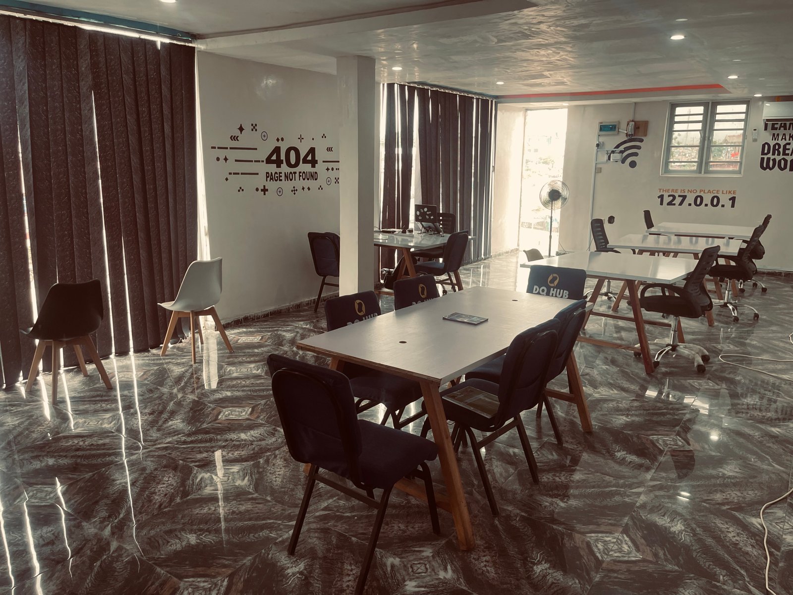 Phone booths for private calls